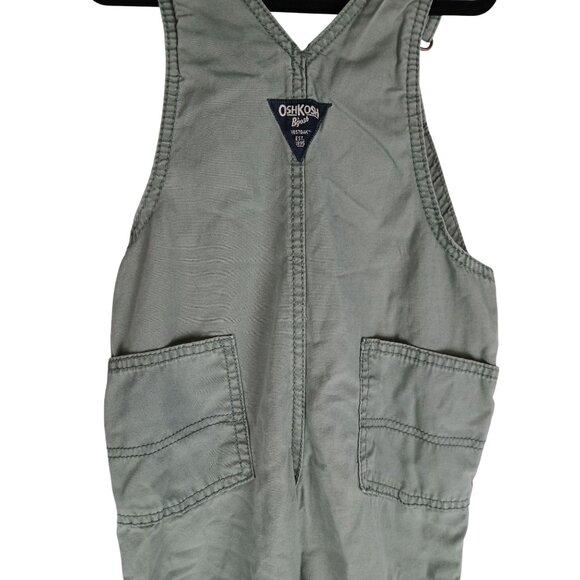 OshKosh Bgosh Toddler Kids Green Overalls 3T Comfortable & Durable - Picture 5 of 7